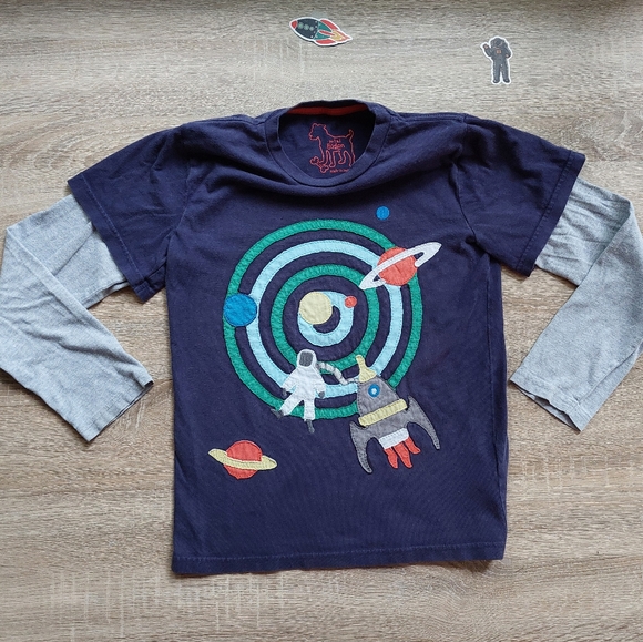 Mini Boden space tee 9-10 years - Picture 9 of 15